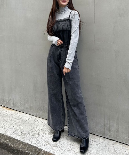 INGNI（イング）の「メローハイネックトップス（その他トップス・レディース・ブラック/その他/オフホワイト/グレー・M）」の17枚目の写真