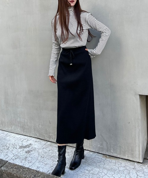 INGNI（イング）の「メローハイネックトップス（その他トップス・レディース・ブラック/その他/オフホワイト/グレー・M）」の20枚目の写真