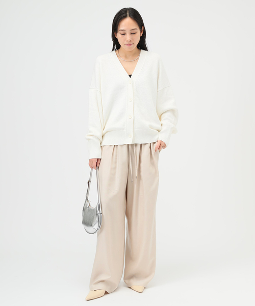 AP STUDIO(エーピーストゥディオ)の「リヨセルオックスイージーパンツ(その他パンツ・レディース・ベージュ/サックスブルー・36/38)」の8枚目の写真