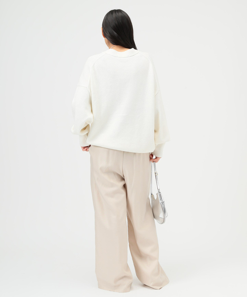 AP STUDIO(エーピーストゥディオ)の「リヨセルオックスイージーパンツ(その他パンツ・レディース・ベージュ/サックスブルー・36/38)」の10枚目の写真