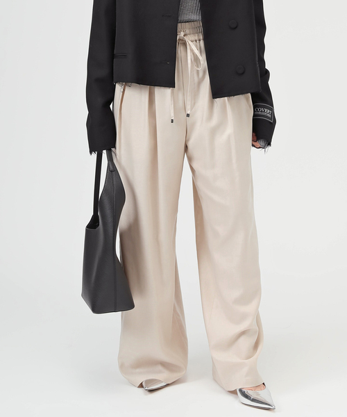 AP STUDIO(エーピーストゥディオ)の「リヨセルオックスイージーパンツ(その他パンツ・レディース・ベージュ/サックスブルー・36/38)」の11枚目の写真