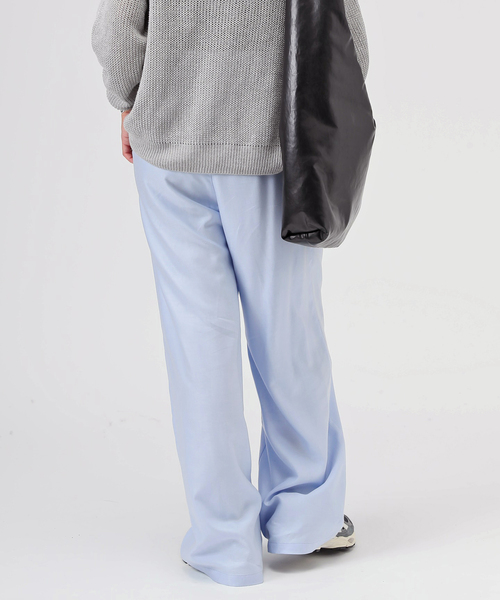 AP STUDIO(エーピーストゥディオ)の「リヨセルオックスイージーパンツ(その他パンツ・レディース・ベージュ/サックスブルー・36/38)」の21枚目の写真