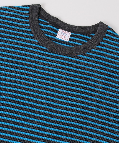JEMORGAN(ジェーイーモーガン)の「【JEMORGAN / ジェーイーモーガン】ワッフルクルーネックボーダーロングスリーブTシャツ パック(Tシャツ/カットソー・メンズ・ワイン/グレー/ネイビー/グリーン/チャコールグレー/ナチュラル・XL/L/M/S)」の13枚目の写真