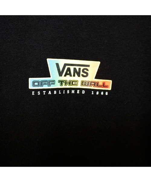 US VANS(ユーエスヴァンズ)の「VANS M GLOW FLAME プルPK VN0A541BBLK(パーカー・メンズ・ブラック・X-SMALL/SMALL)」の6枚目の写真