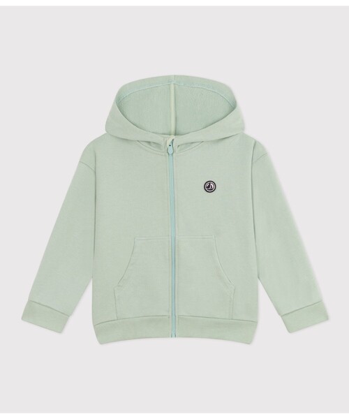 【セール】スウェットジップアップパーカ（パーカー）｜PETIT BATEAU（プチバトー）