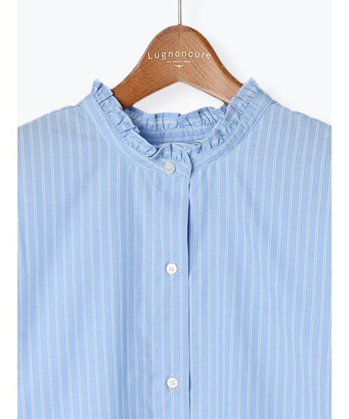 Lugnoncure(ルノンキュール)の「【イージーケア】柄アソートフリルブラウス(シャツ/ブラウス・レディース・ブルー/オフホワイト/ブラック・F)」の17枚目の写真