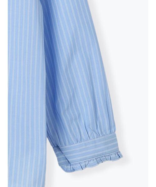 Lugnoncure(ルノンキュール)の「【イージーケア】柄アソートフリルブラウス(シャツ/ブラウス・レディース・ブルー/オフホワイト/ブラック・F)」の18枚目の写真