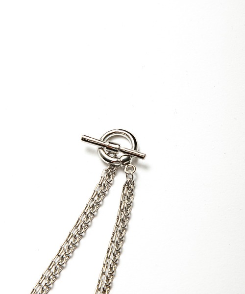 FACTOTUM（ファクトタム）の「【FACTOTUM】ダブルチェーンネックレス（ネックレス・メンズ・ゴールド/シルバー・FREE）」の5枚目の写真