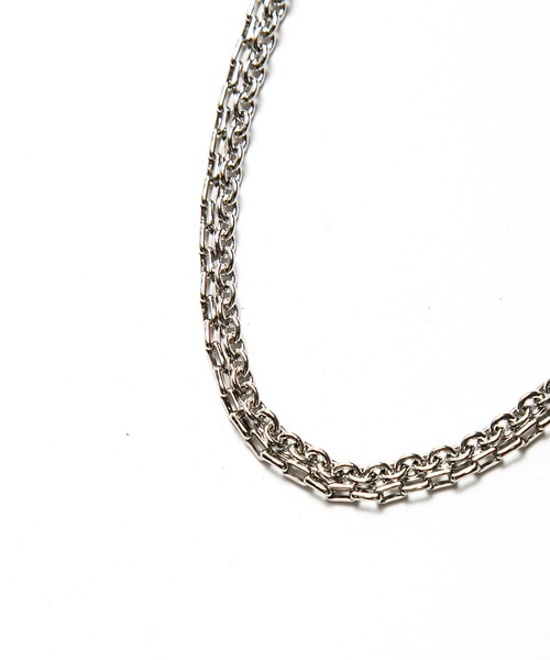 FACTOTUM（ファクトタム）の「【FACTOTUM】ダブルチェーンネックレス（ネックレス・メンズ・ゴールド/シルバー・FREE）」の6枚目の写真