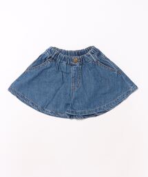 Ocean&Ground | デニムフレアキュロット（90～140cm）(デニムパンツ)