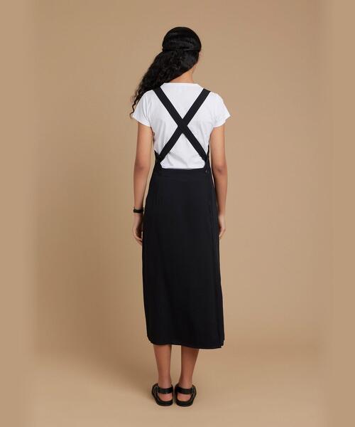 agnes b.(アニエスベー)の「US38 ROBE ワンピース(ワンピース・レディース・ブラック・1/2)」の4枚目の写真