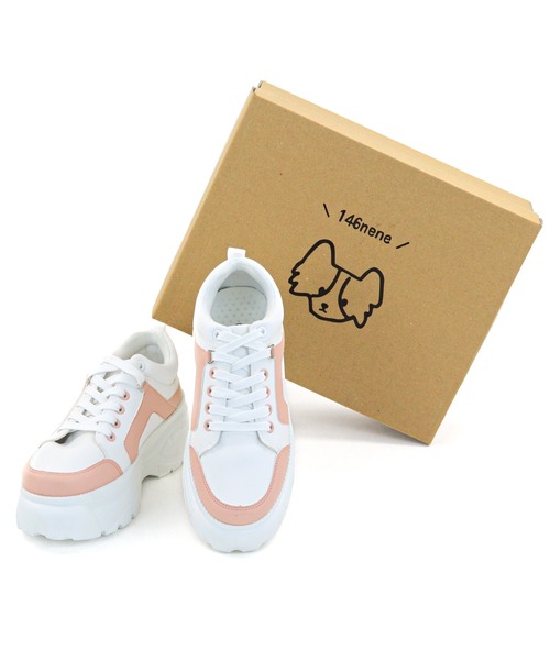 靴 NeNe Fusione×nene】2way厚底スニーカー（ZOZOTOWN限定アイテム