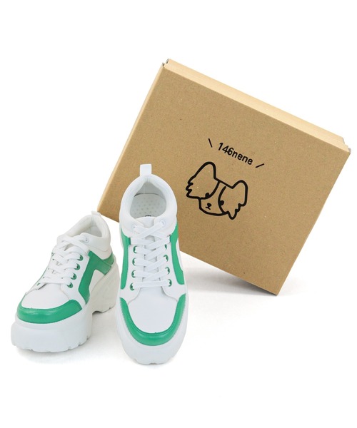 靴 NeNe Fusione×nene】2way厚底スニーカー（ZOZOTOWN限定アイテム