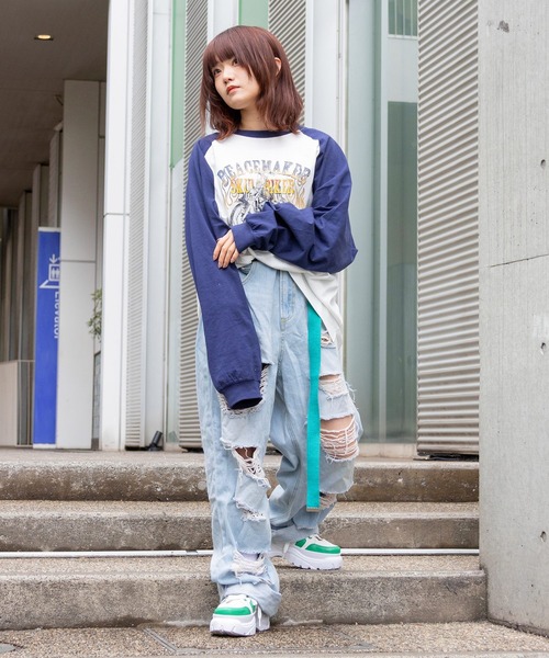 Fusione(フュージョン)の「【Fusione×nene】2way厚底スニーカー(ZOZOTOWN限定アイテム)(スニーカー・レディース・ベージュ/グリーン/ピンク・SS/S/M/L/LL)」の17枚目の写真