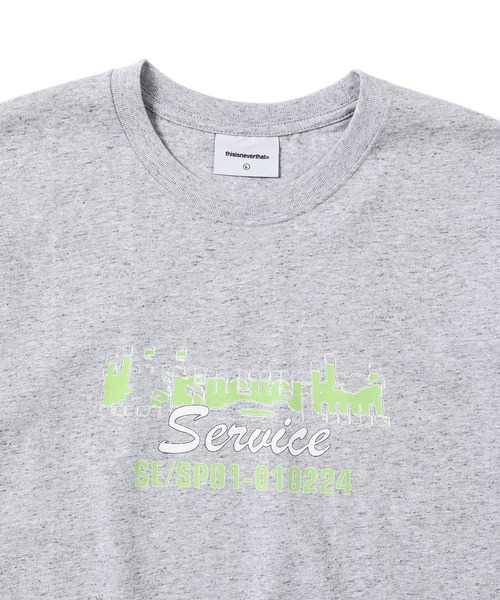 さらに100円引き◆thisisneverthat◆TNT ASb Services Tee TNT-ASb-Services-Tee-KHAKI1.