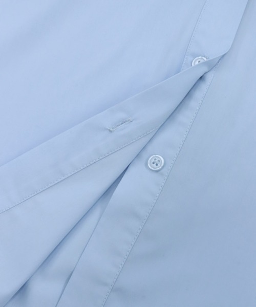 Pierrot（ピエロ）の「刺繍ロゴシャツ（シャツ/ブラウス・レディース・オフホワイト/ブルー系その他/ネイビー・L/M）」の10枚目の写真