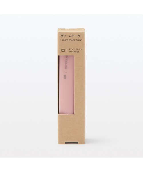 無印良品(ムジルシリョウヒン)の「クリームチーク 10g ピンクベージュ(チーク・レディース・ピンクベージュ・FREE)」の3枚目の写真