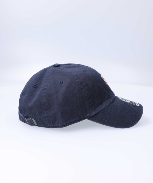 '47(フォーティーセブン)の「【47】レッドソックス ベースボールキャップ(キャップ・メンズ・ネイビー/ネイビー×ホワイト・フリー)」の9枚目の写真