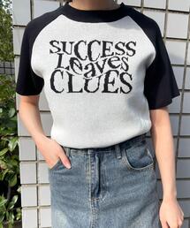 WEGO | WEGO/【24年春夏新作】ラグランジャガードチビニットT(Tシャツ/カットソー)