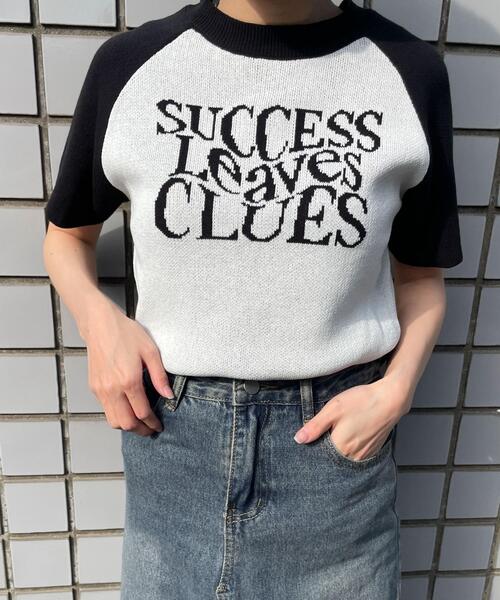 WEGO（ウィゴー）の「WEGO/ラグランジャガードチビニットT（Tシャツ/カットソー・レディース・カーキ/ホワイト・FREE）」の13枚目の写真