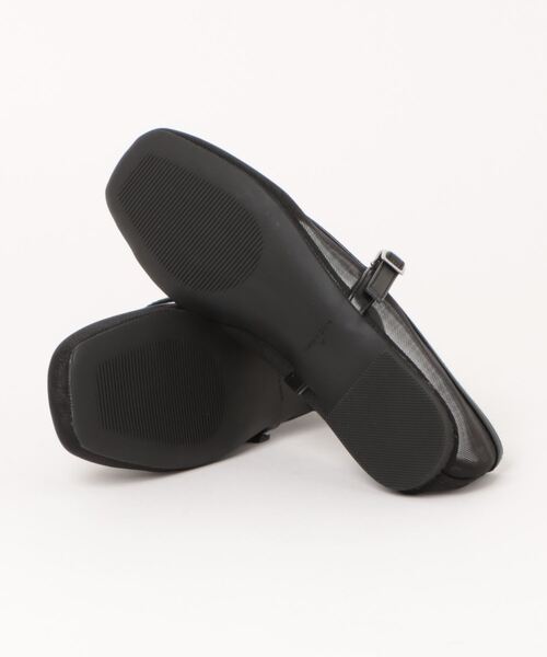 LOWRYS FARM（ローリーズファーム）の「チュールストラップシューズ  100503（その他シューズ・レディース・シルバー/ブラック・LARGE/MEDIUM）」の7枚目の写真