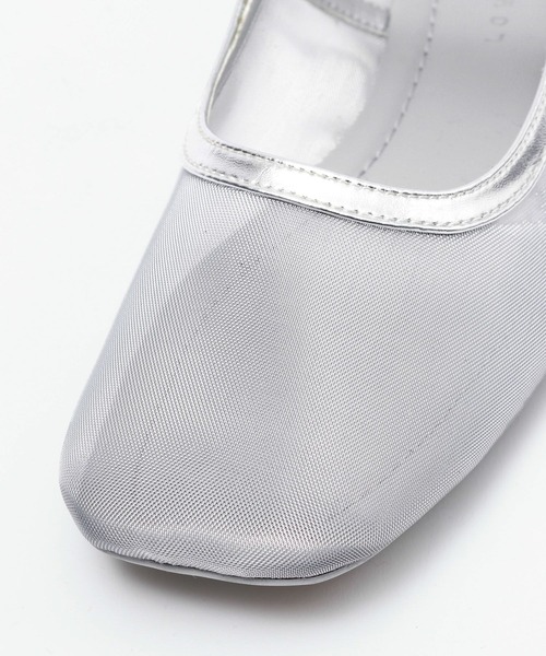 LOWRYS FARM（ローリーズファーム）の「チュールストラップシューズ  100503（その他シューズ・レディース・シルバー/ブラック・LARGE/MEDIUM）」の12枚目の写真