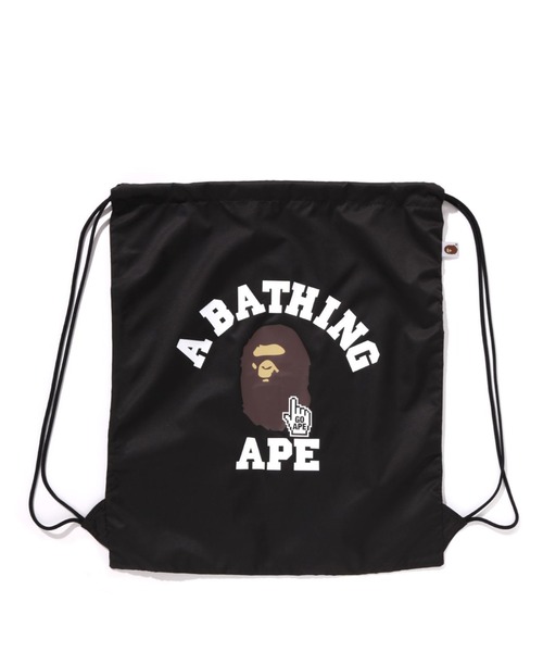 A BATHING APE（アベイシングエイプ）の「GO APE POINTER COLLEGENAPSACK（バックパック/リュック・メンズ・ベージュ/ネイビー/ブラック/オリーブ・FREE）」の11枚目の写真