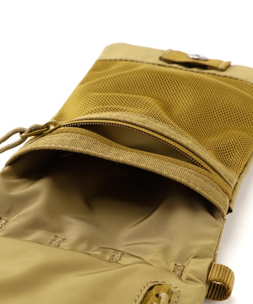 Topologie（トポロジー）の「Topologie/トポロジー Phone Sacoche フォンサコッシュ【バッグ単体】（ショルダーバッグ・メンズ・ブラウン/ブラック・F）」の9枚目の写真