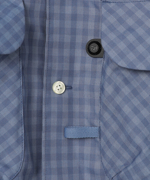 DAIWA PIER39（ダイワピア39）の「DAIWA PIER39 | TECH SPORTS OPEN COLLAR SHIRT L/S MINI PLAIDS MEN（シャツ/ブラウス・メンズ・ベージュ系その他/ブルー系その他・L/S/M）」の11枚目の写真