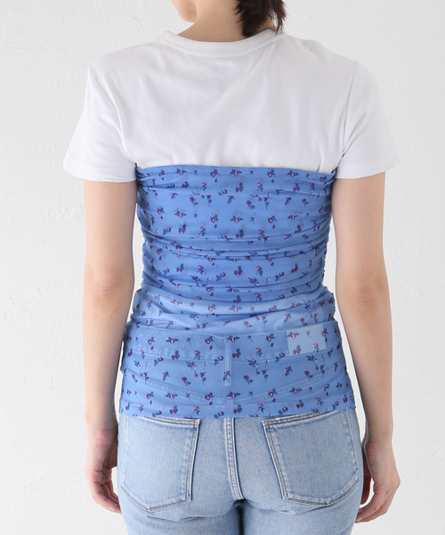 IENA（イエナ）の「【BAUM UND PFERDGARTEN/バウム ウンド ヘルガーデン】Mesh Jersey TOP トップス（その他トップス・レディース・ブルー・FREE）」の10枚目の写真