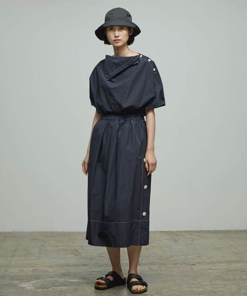 nicholson and nicholson（ニコルソンアンドニコルソン）の「SHIP-W（スカート・レディース・ネイビー・38）」の2枚目の写真