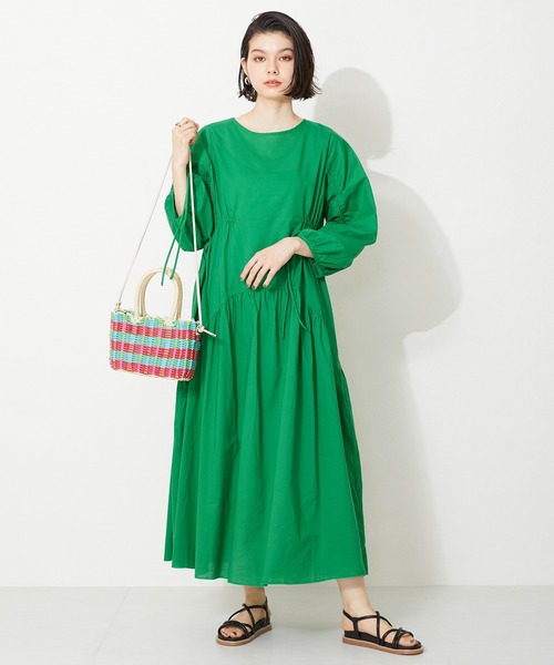 ORiental TRaffic(オリエンタルトラフィック)の「2022春夏新作 メルカドバッグ BA-203(ショルダーバッグ・レディース・オレンジ/レインボー・フリ-)」の9枚目の写真