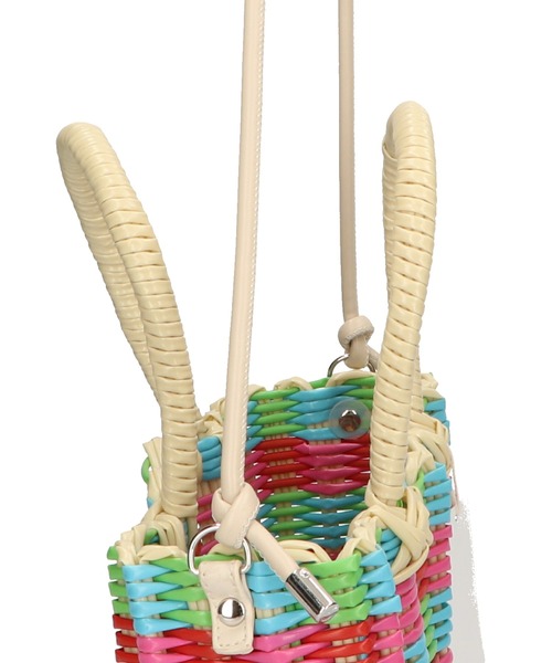 ORiental TRaffic(オリエンタルトラフィック)の「2022春夏新作 メルカドバッグ BA-203(ショルダーバッグ・レディース・オレンジ/レインボー・フリ-)」の11枚目の写真