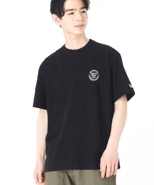 NEW ERA（ニューエラ）の「ニューエラ 韓国企画 半袖Tシャツ スケートボード（Tシャツ/カットソー・メンズ・ブラック/カーキ/ホワイト・S/M/L/XL/XXL）」の3枚目の写真