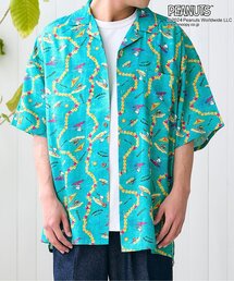 【セットアップ・お揃い可能】PEANUTS ALOHA SHIRTS(オトナ)