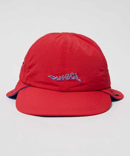KANGOL/カンゴール WAVY CONVERTIBLE BASEBALL キャップ フラップ付き