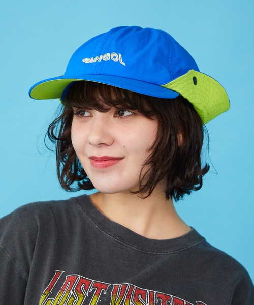 【セール】KANGOL/カンゴール WAVY CONVERTIBLE BASEBALL キャップ フラップ付き（キャップ）｜KANGOL（カンゴール） 6,488円
