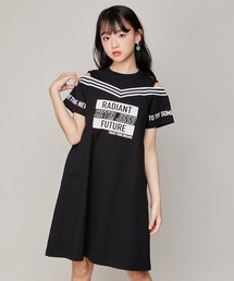 SISTER JENNI（SISTER JENNI）の「【UVカット・抗菌防臭・着る虫よけ】防蚊レイヤード風Tワンピ（ワンピース・キッズ）」