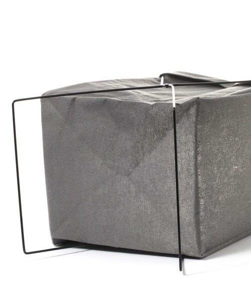 LAKOLE（ラコレ）の「ランドリーバスケット / 114430（ランドリーグッズ・レディース・チャコール/オフホワイト・FREE）」の11枚目の写真