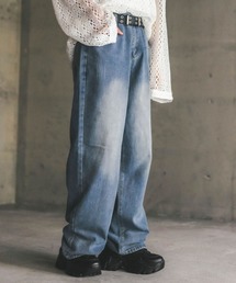 Shoowtime | ヴィンテージメイクオーバーワイドデニムパンツ(デニムパンツ)
