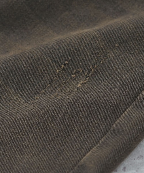 Shoowtime(ショウタイム)の「ヴィンテージメイクオーバーワイドデニムパンツ(デニムパンツ・メンズ・ブラウン系/ブルー/ブルー系/ブラック系/ライトブルー/ブラック・MEDIUM/LARGE/X-LARGE/SMALL)」の18枚目の写真