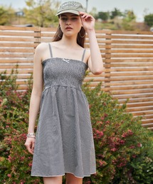 【2024SS】ギンガムキャミワンピース