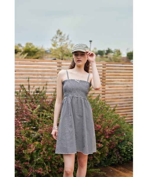 FOREVER 21（フォーエバー トゥエンティーワン）の「【2024SS】ギンガムキャミワンピース（ワンピース・レディース・レッド/ブラック・SMALL/MEDIUM）」の22枚目の写真