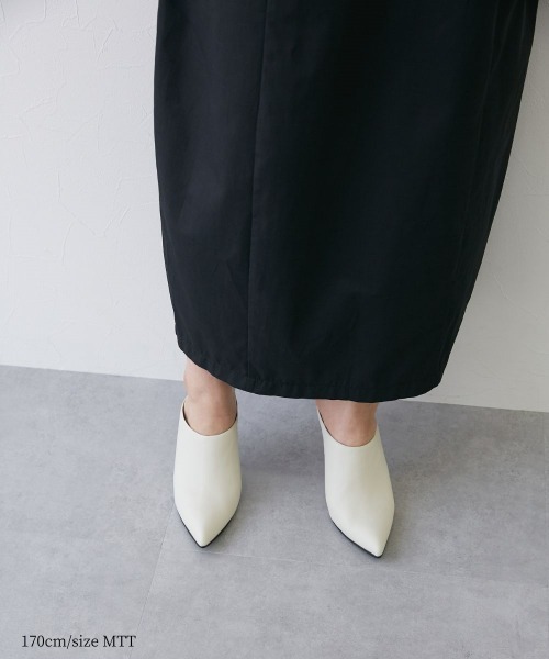 slattgir（スラットジール）の「高身長　ドッキングノースリーブワンピース（トールサイズ）muguet blanc（ワンピース・レディース・グリーン系/ブラック系・3L/LL/L/M）」の12枚目の写真