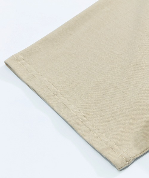 HOOK（フック）の「HOOK -select-　サガラ刺繍ロゴビッグTEE (SS)（Tシャツ/カットソー・メンズ・ベージュ/ブラック・L/XL/M）」の15枚目の写真