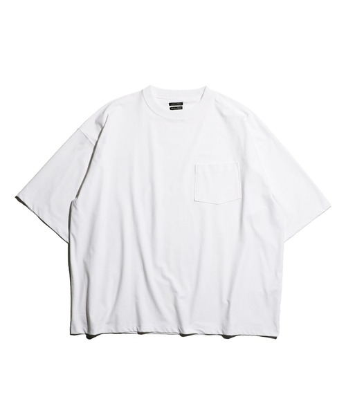 SUNNY  SPORTS（サニースポーツ）の「SUNNY SPORTS / POCKET TEE Primeflex ポケットTシャツ ベーシック オーバーサイズ プライムフレックス（Tシャツ/カットソー・メンズ・ホワイト/ブラウン/ブラック・LARGE/X-LARGE/XX-LARGE/X-SMALL/MEDIUM）」の21枚目の写真