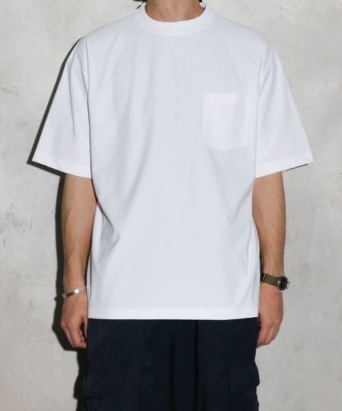 SUNNY  SPORTS（サニースポーツ）の「SUNNY SPORTS / POCKET TEE Primeflex ポケットTシャツ ベーシック オーバーサイズ プライムフレックス（Tシャツ/カットソー・メンズ・ホワイト/ブラウン/ブラック・LARGE/X-LARGE/XX-LARGE/X-SMALL/MEDIUM）」の22枚目の写真
