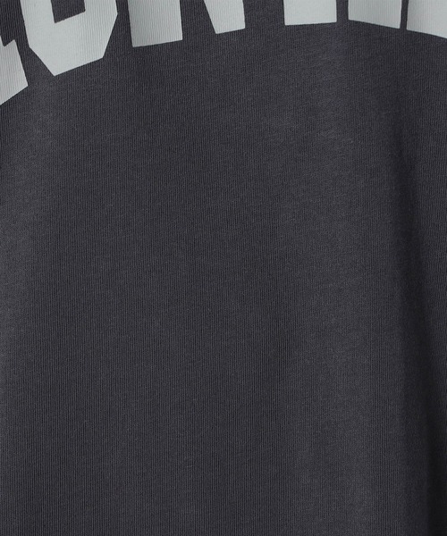 Grand PARK（グランドパーク）の「ドルマンカレッジロゴT（Tシャツ/カットソー・レディース・ブルー/チャコールグレー/カーキ/ホワイト・FREE）」の15枚目の写真