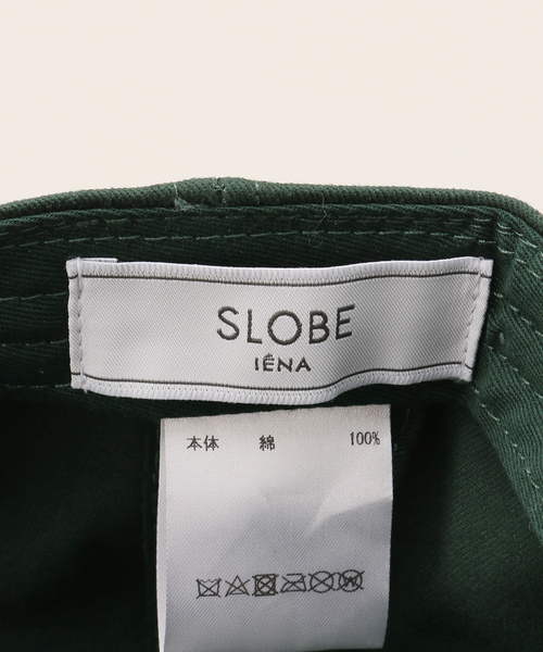 SLOBE IENA(スローブイエナ)の「SLOBE LOGO CAP(キャップ・レディース・イエロー系その他/グリーン/ピンク/ボルドー・FREE)」の13枚目の写真