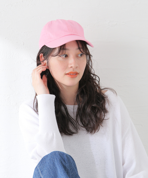 SLOBE IENA(スローブイエナ)の「SLOBE LOGO CAP(キャップ・レディース・イエロー系その他/グリーン/ピンク/ボルドー・FREE)」の20枚目の写真